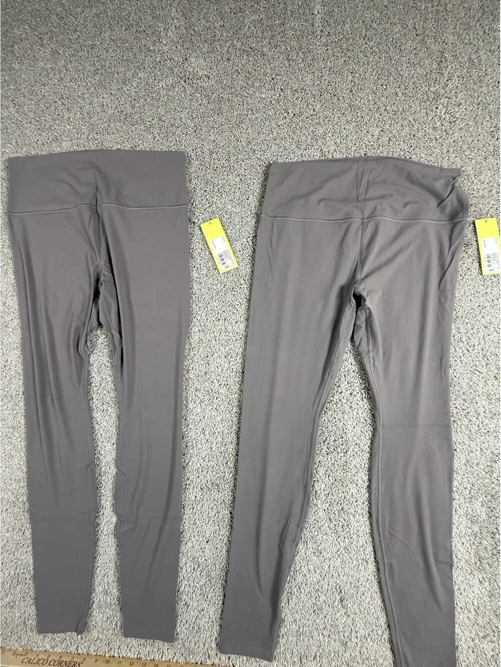 NWT All In Motion Women’s Leggings 2 Pack Size XX Large Gray Full Length